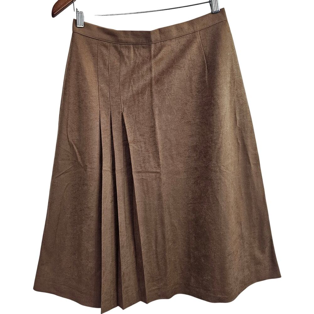 Vintage Paddle & Saddle Boho Skirt Women Sz 6 Brown 80s Festival Cottage Prairie